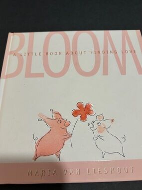 Bloom Hardcover Book by Maria Van Lieshout - Pink & White
